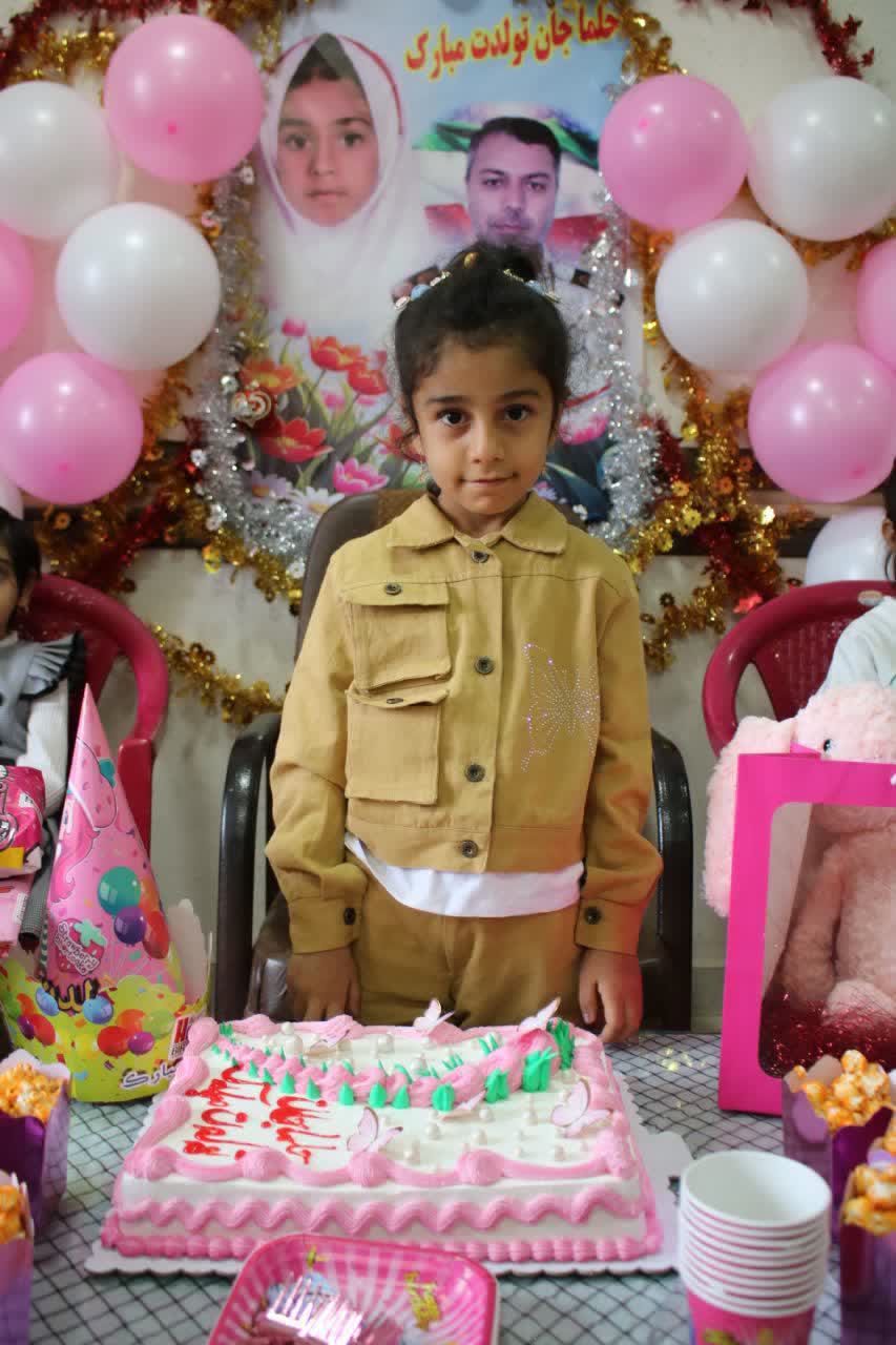 حلما فرزند شهید سالار مهرابی